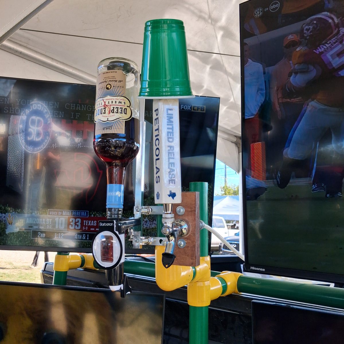 2026 - MVT Peticolas beer tap FLOATED!