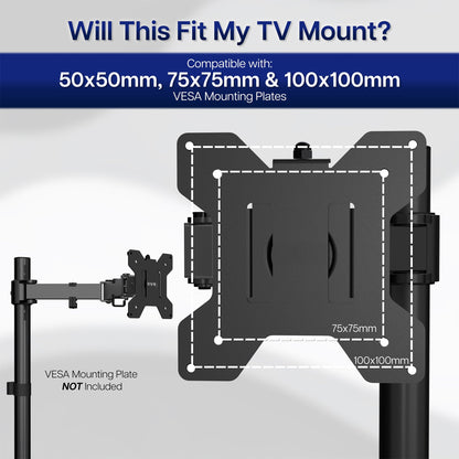 VESA Monitor Adapter - 50x50mm to 200x200mm
