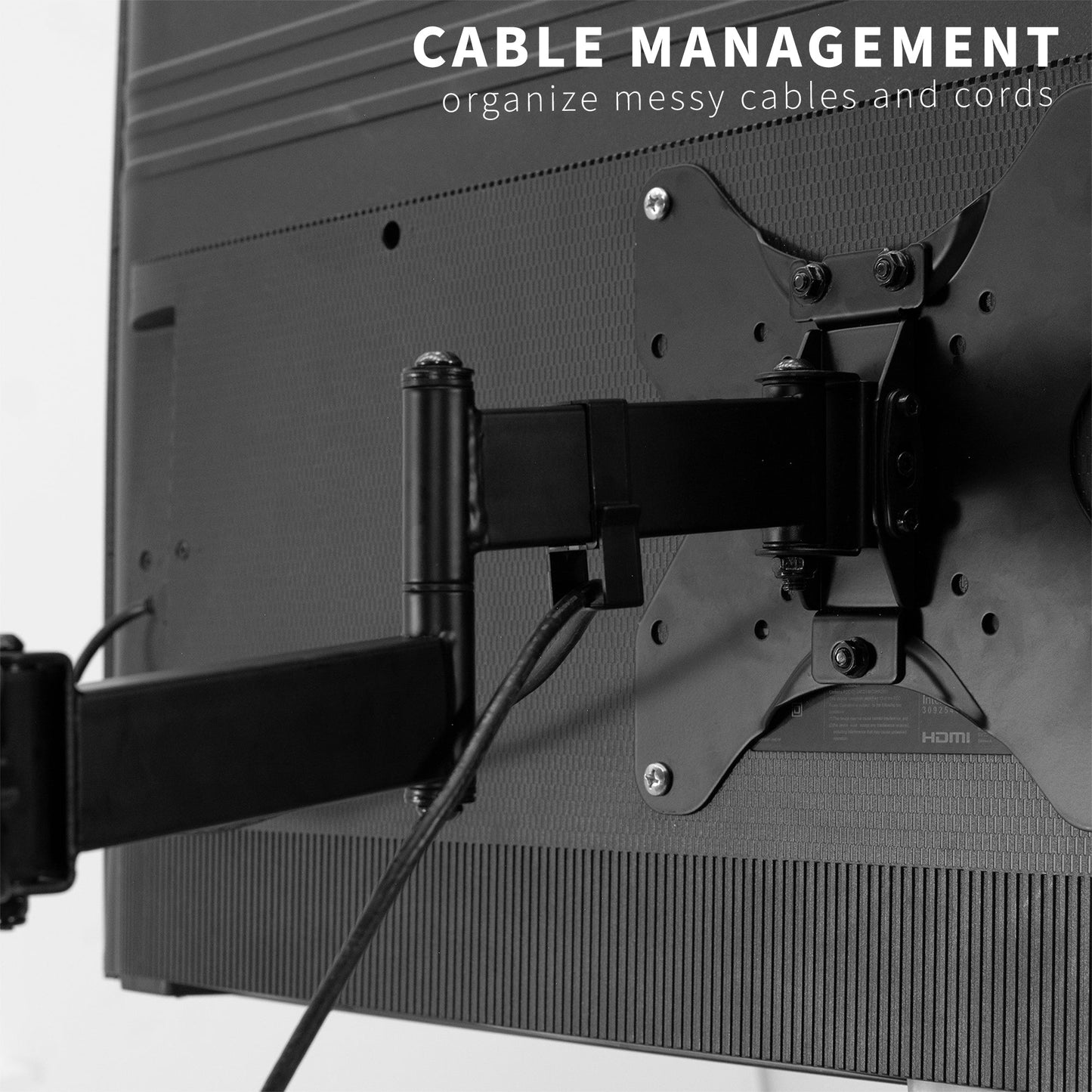 TV Pole Mount Arm (extendable) for 32" to 55" TVs